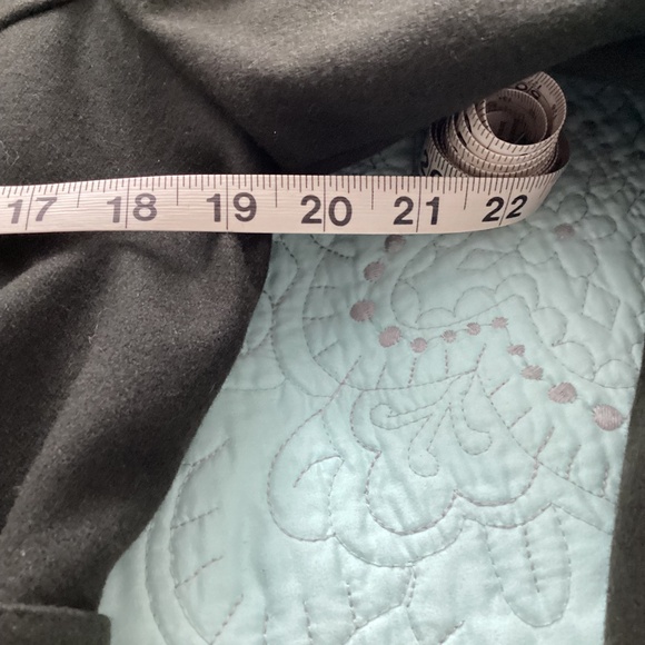 Esprit women’s pea coat, wool, sz M, medium length, seaweed green - Picture 12 of 14